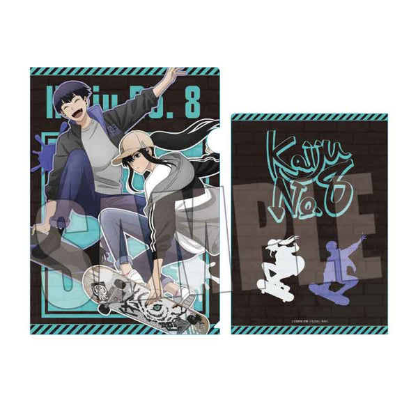 『怪獣8号』クリアファイル /亜白 ミナ&保科 宗四郎 スケーターver.